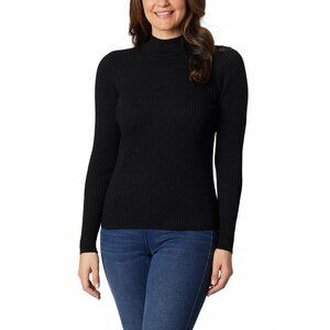 NEW Draper James Women's Lightweight Shimmer Sweater Black
